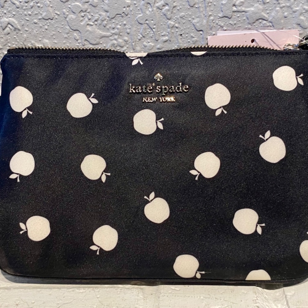 Kate Spade - Wristlet (Chelsea the Little Better Orch in Black) - Picture 4 of 6